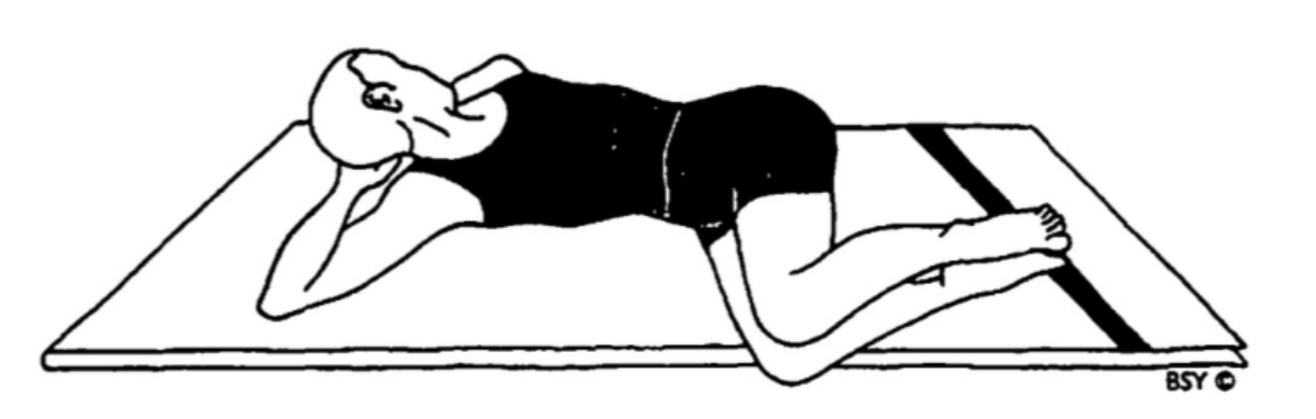 Supta Udarkarshanasana