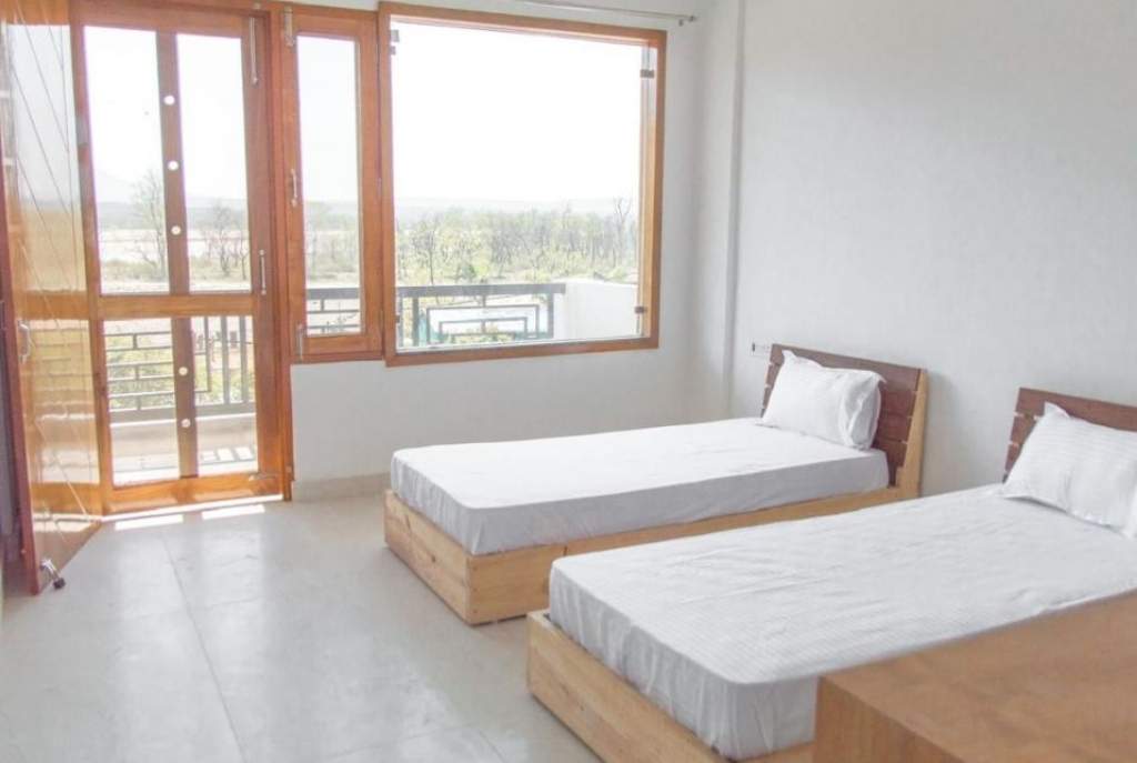 Best Yoga Teacher Training in India: Gyan Yog Breath 47 twin shared Accommodation