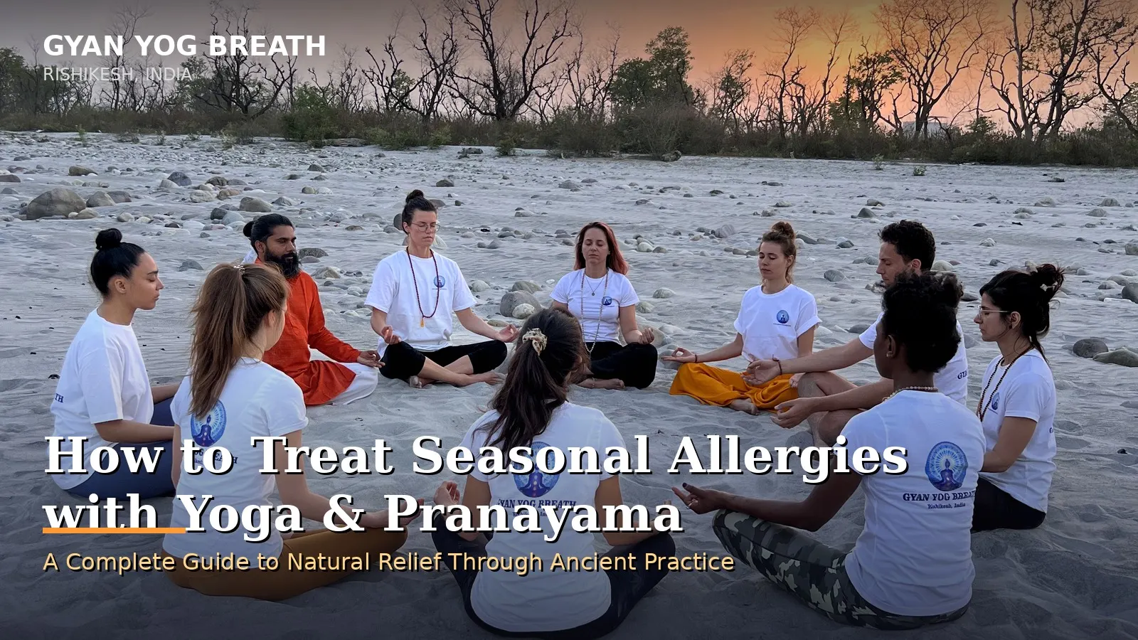 yoga student doing Pranayama